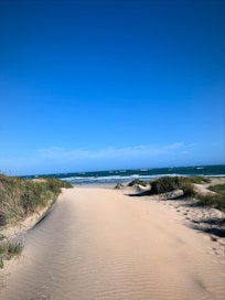 This stunning beach just across the road :)