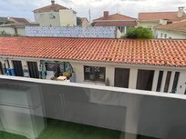 View from the house. NOT of the beach, as advertised.