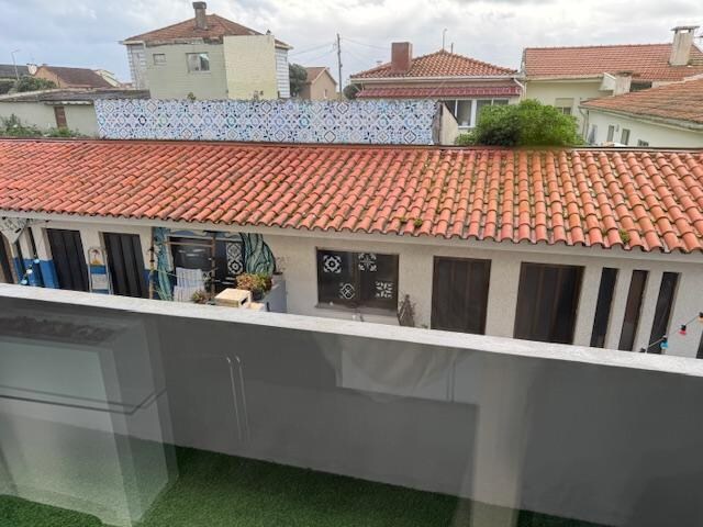 View from the house. NOT of the beach, as advertised.