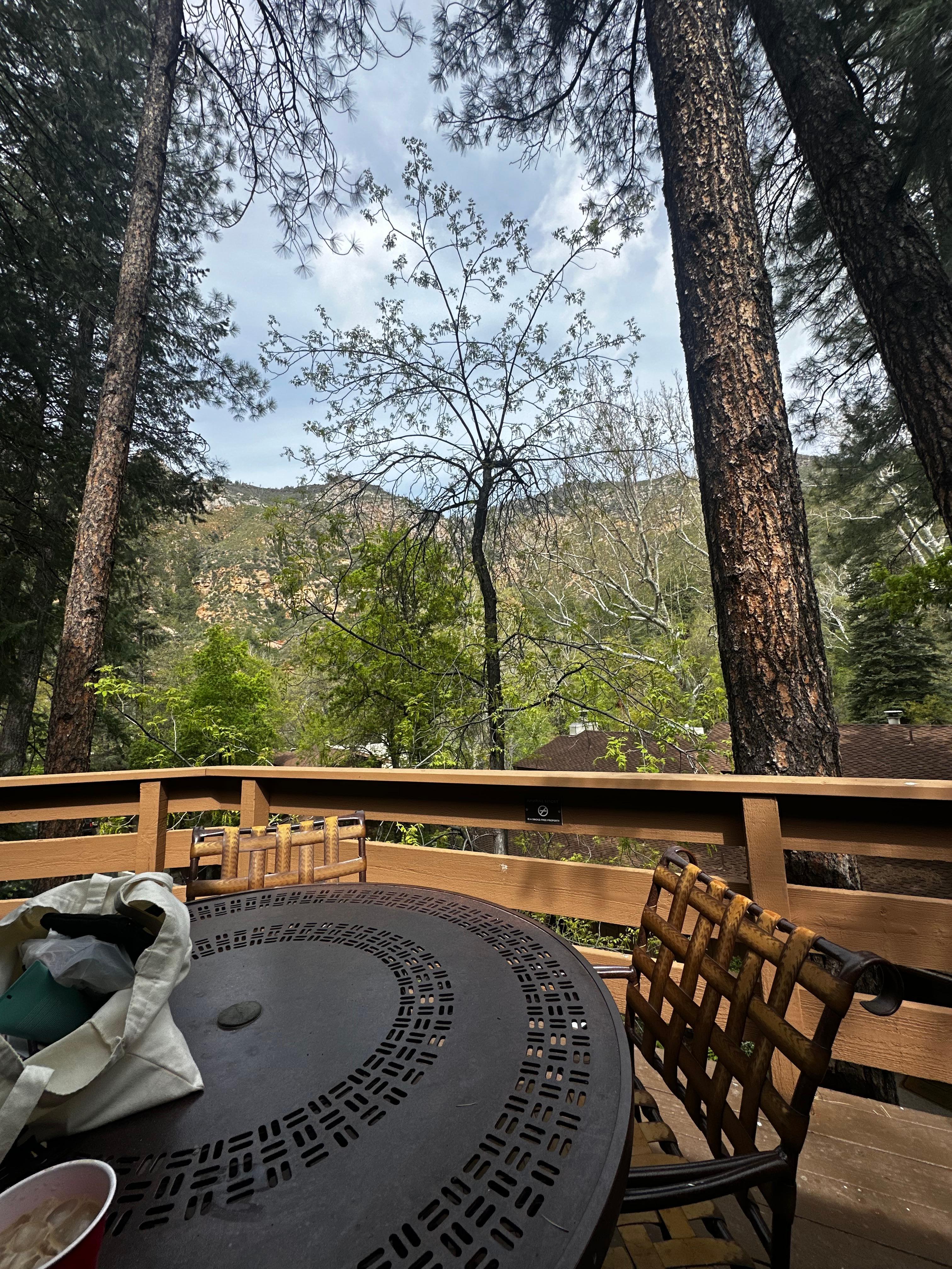 Patio of unit 13