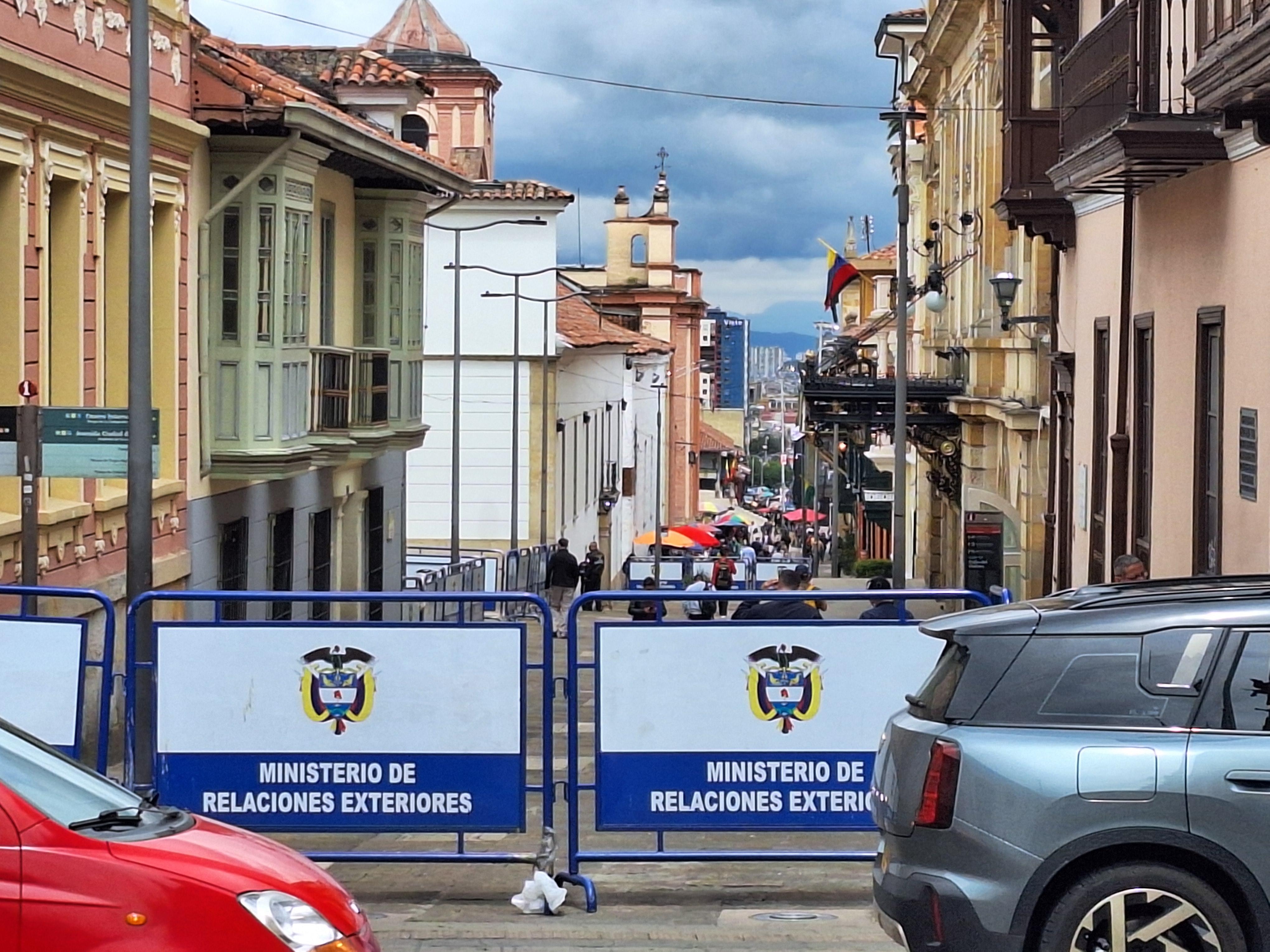 View from the front of the hotel 