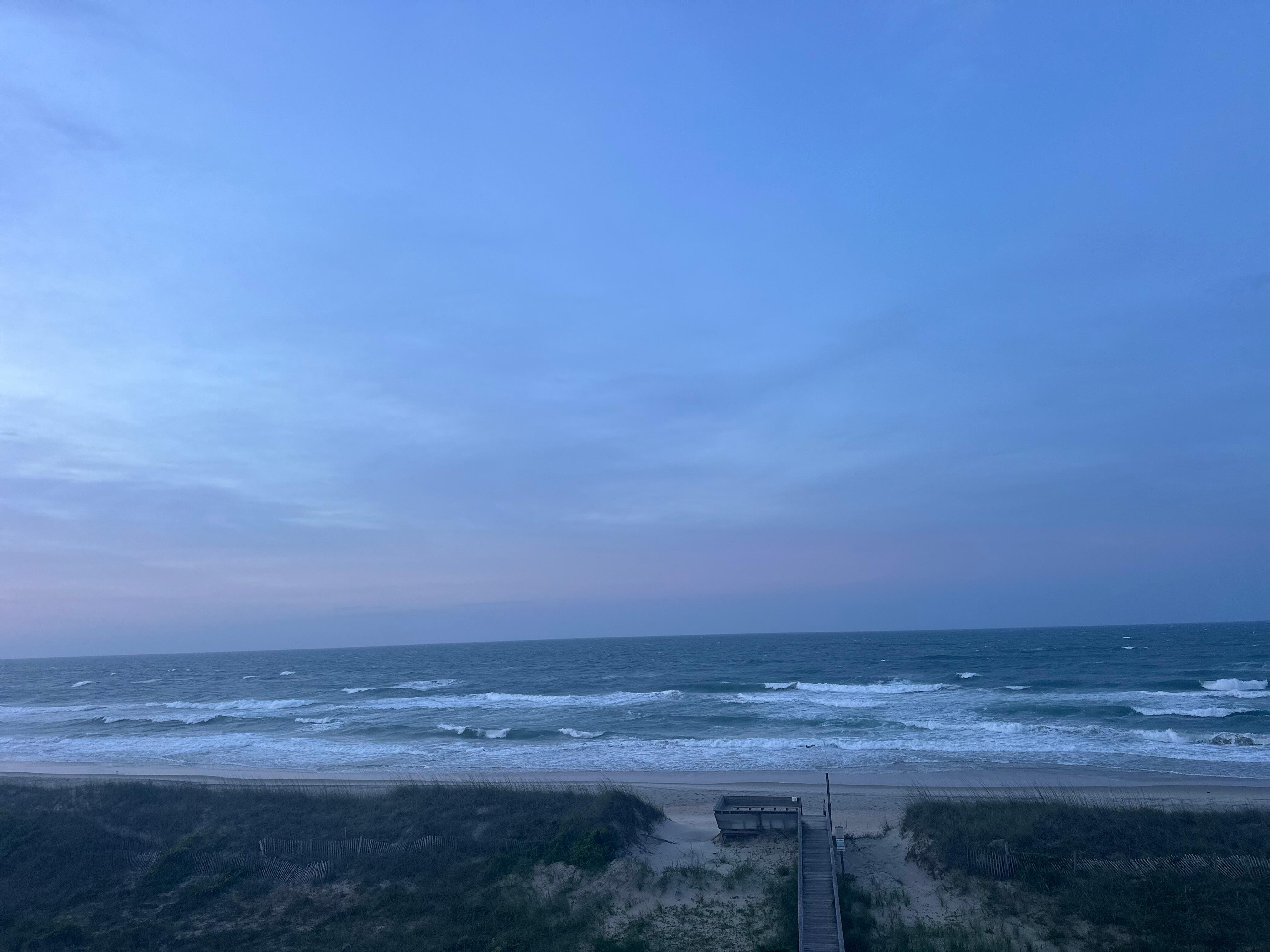 Balcony view from room. 