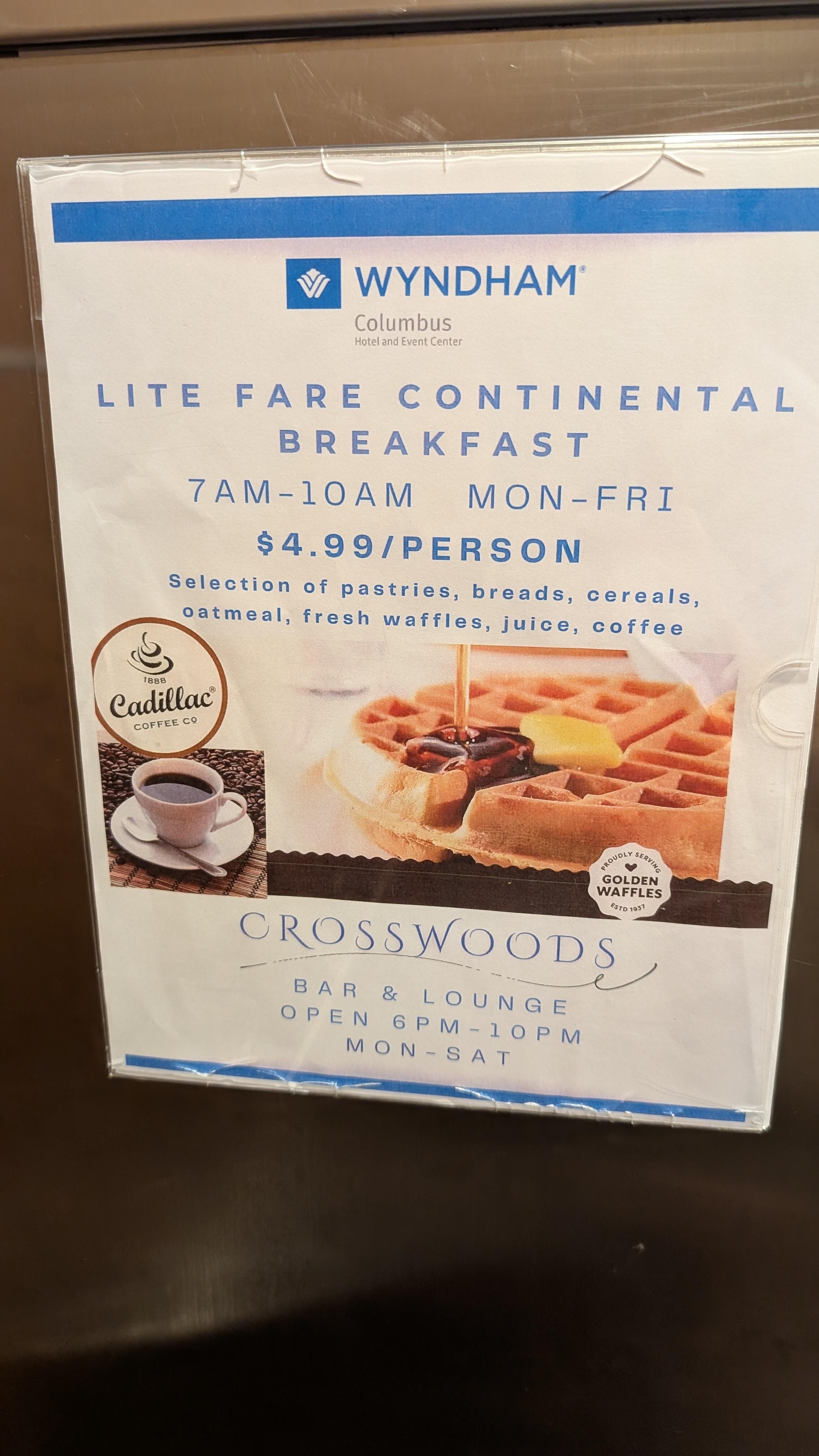 This was posted in the elevator 