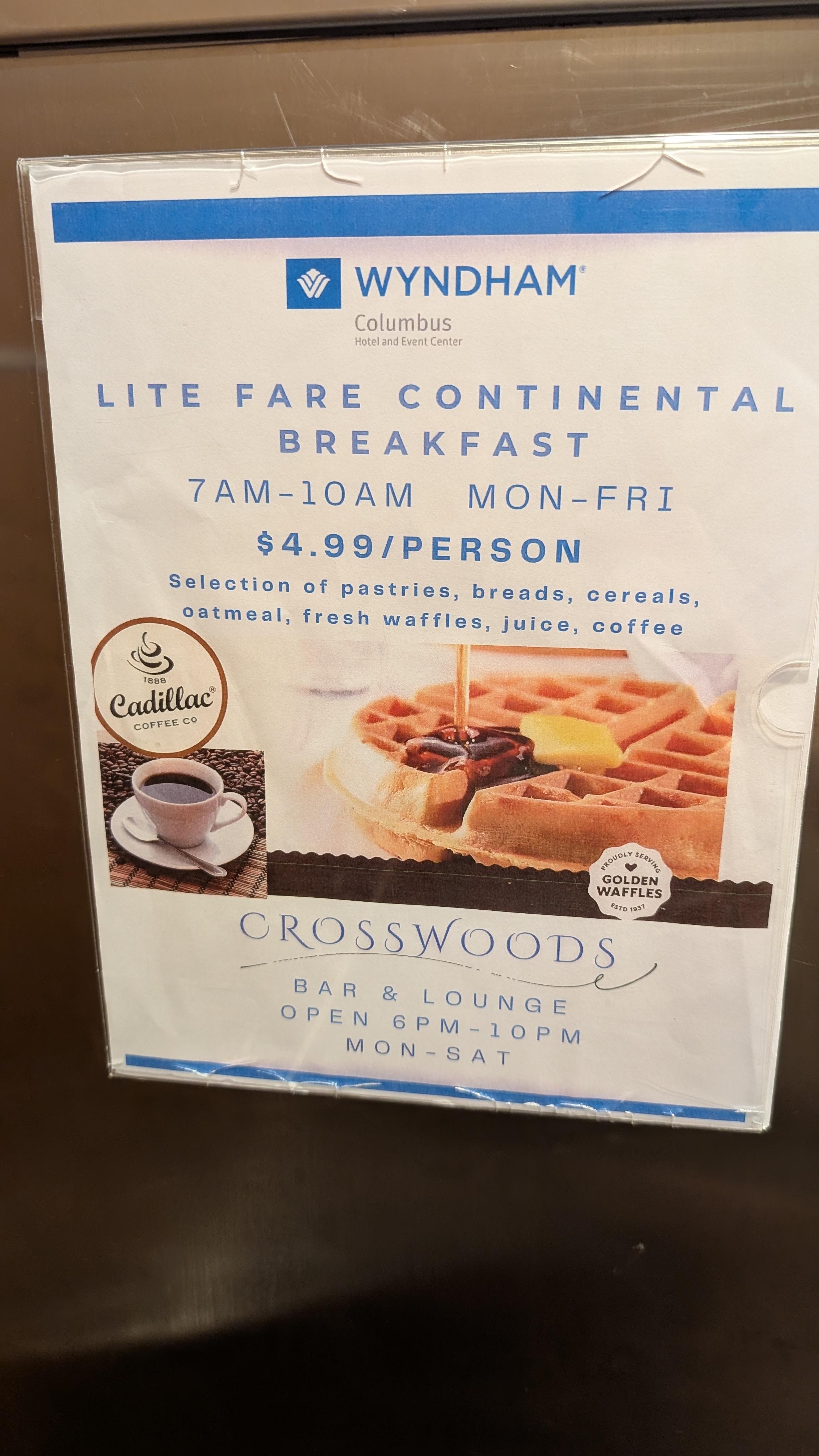 This was posted in the elevator