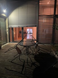 Enclosed patio