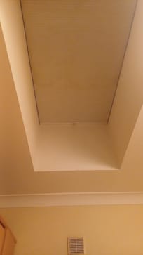 Room 2. Skylight which wasn't able ro open