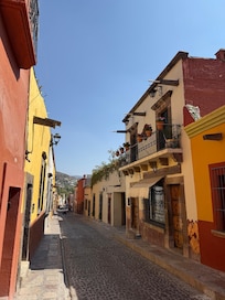 Street outside Sollano 34