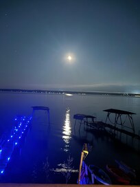 Moonlit sky