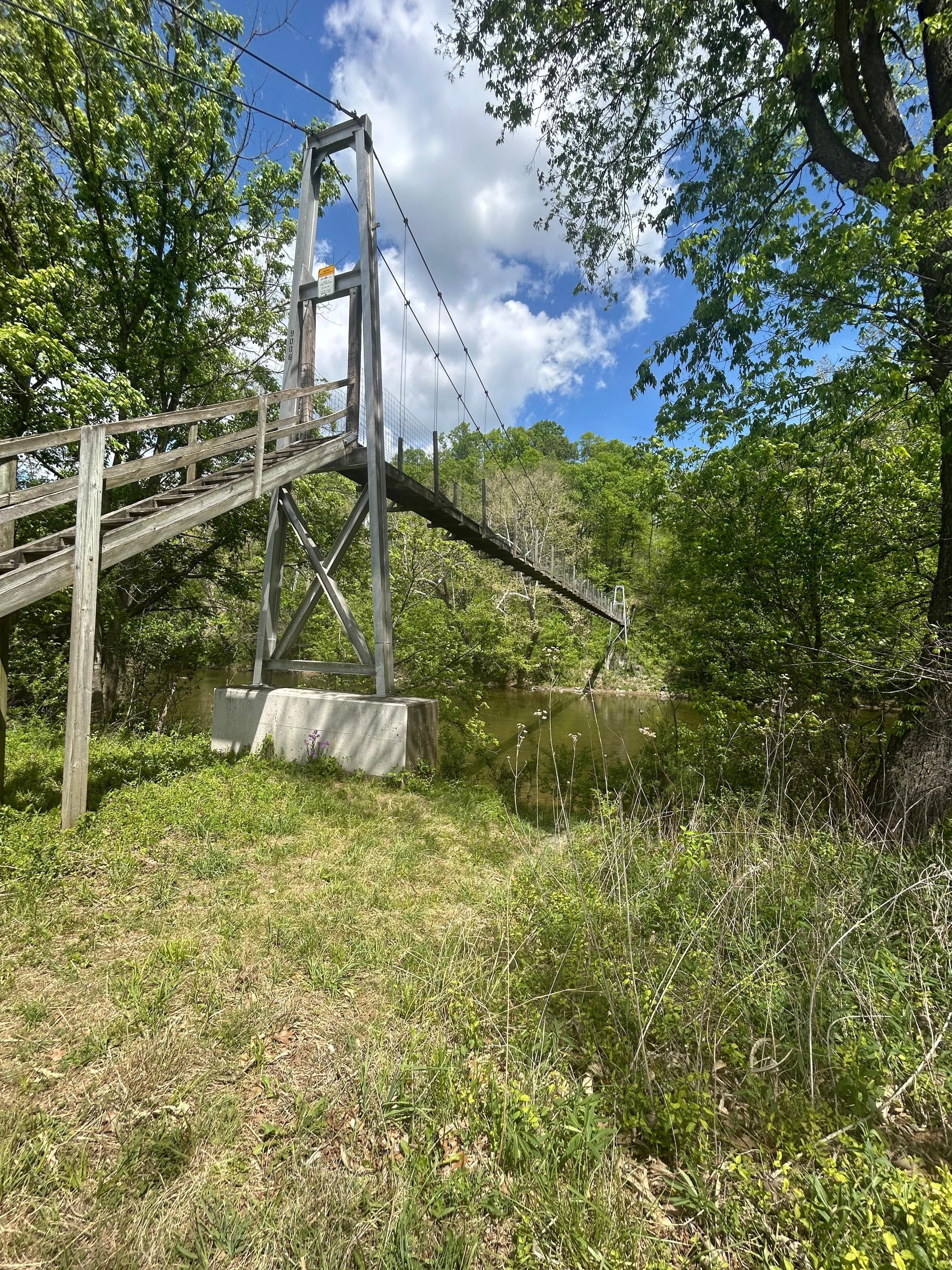 Walking bridge by Muse Winery