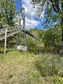 Walking bridge by Muse Winery