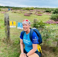 Alzheimers charity walk