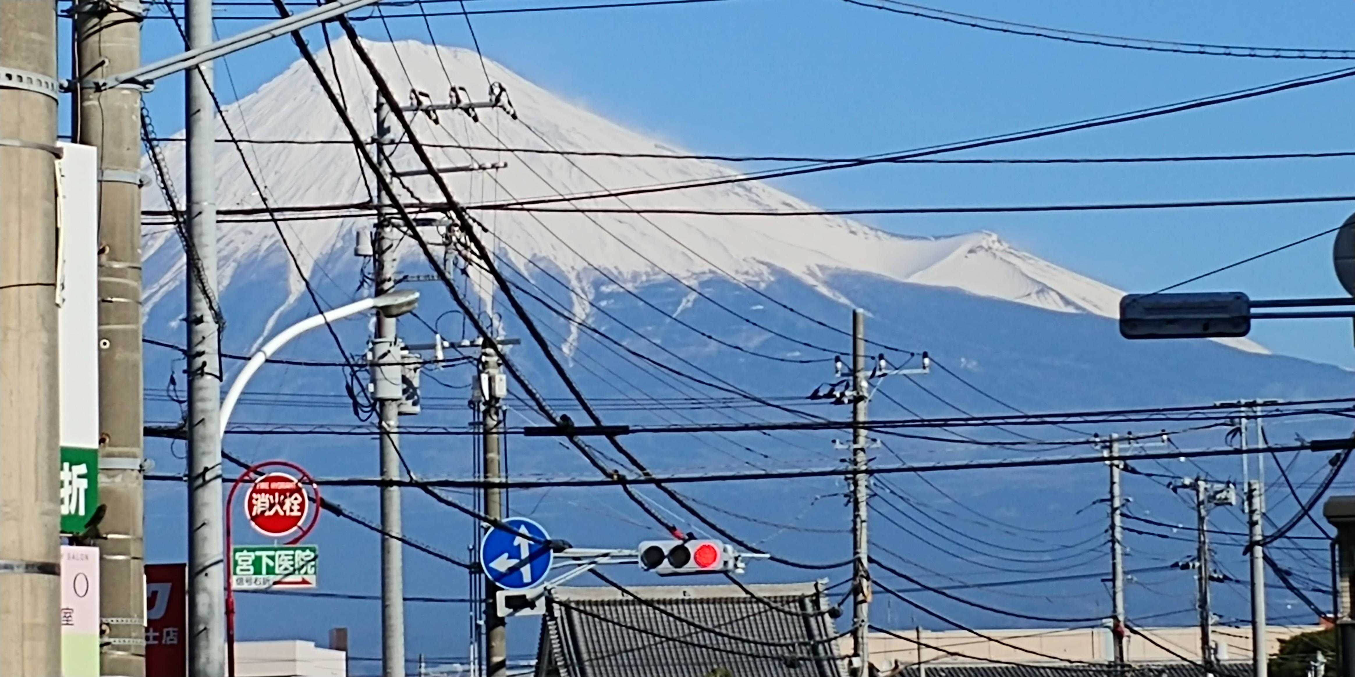 view from hotel entrance