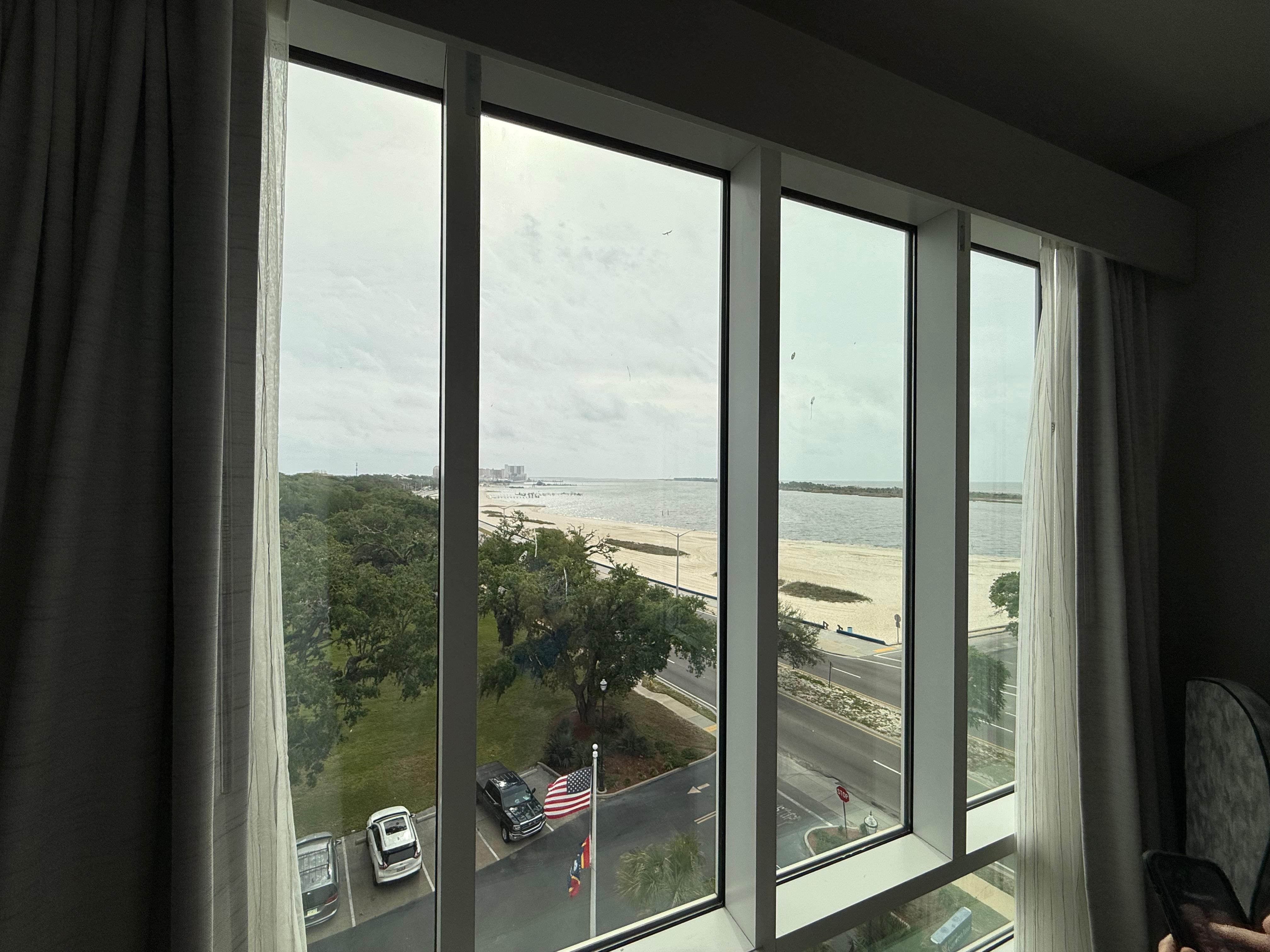 View from our room