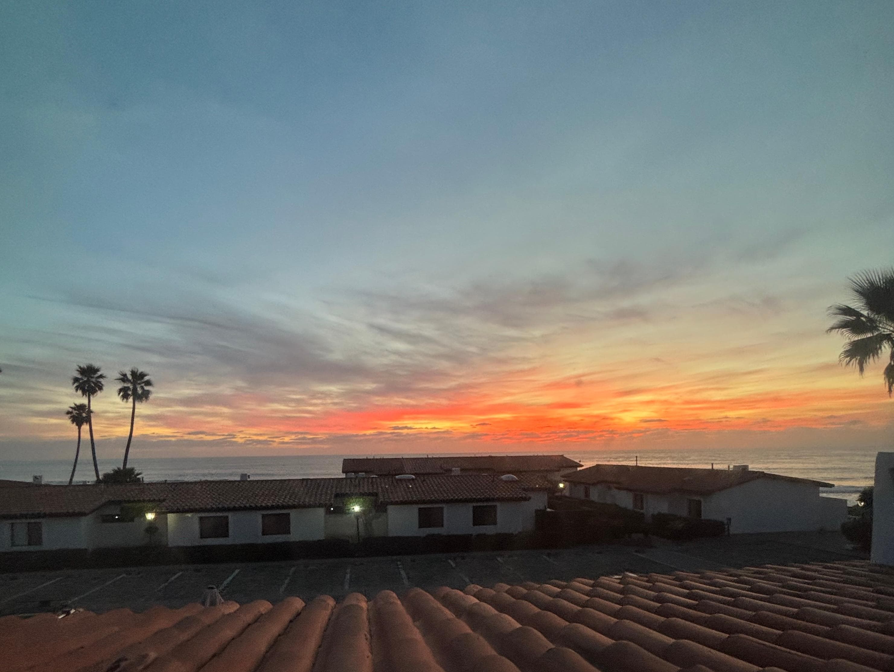 View from master bedroom 