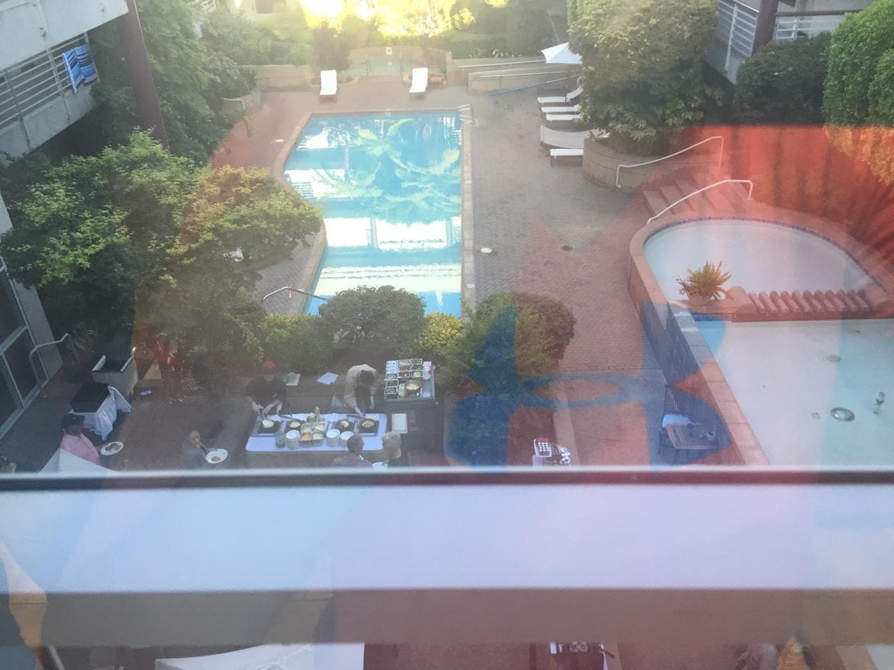 Pool area