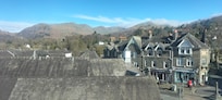 View from hotel room window