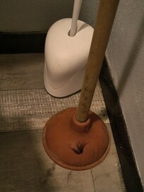 Dirty bathroom