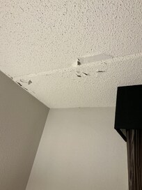 Ceiling damage