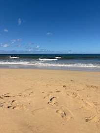 Kekaha beach is just a short walk.