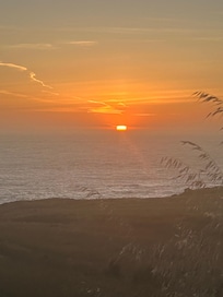Sunset at Navarro headlands.