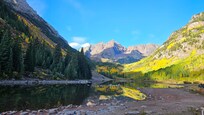 Maroon Bells from Maroon Lake