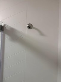 No shower head