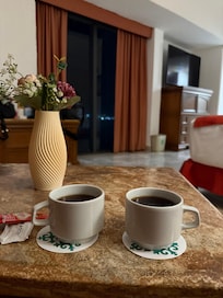 Cortesía de café de bienvenida. Junior suit