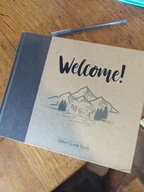 Make sure to sign the welcome