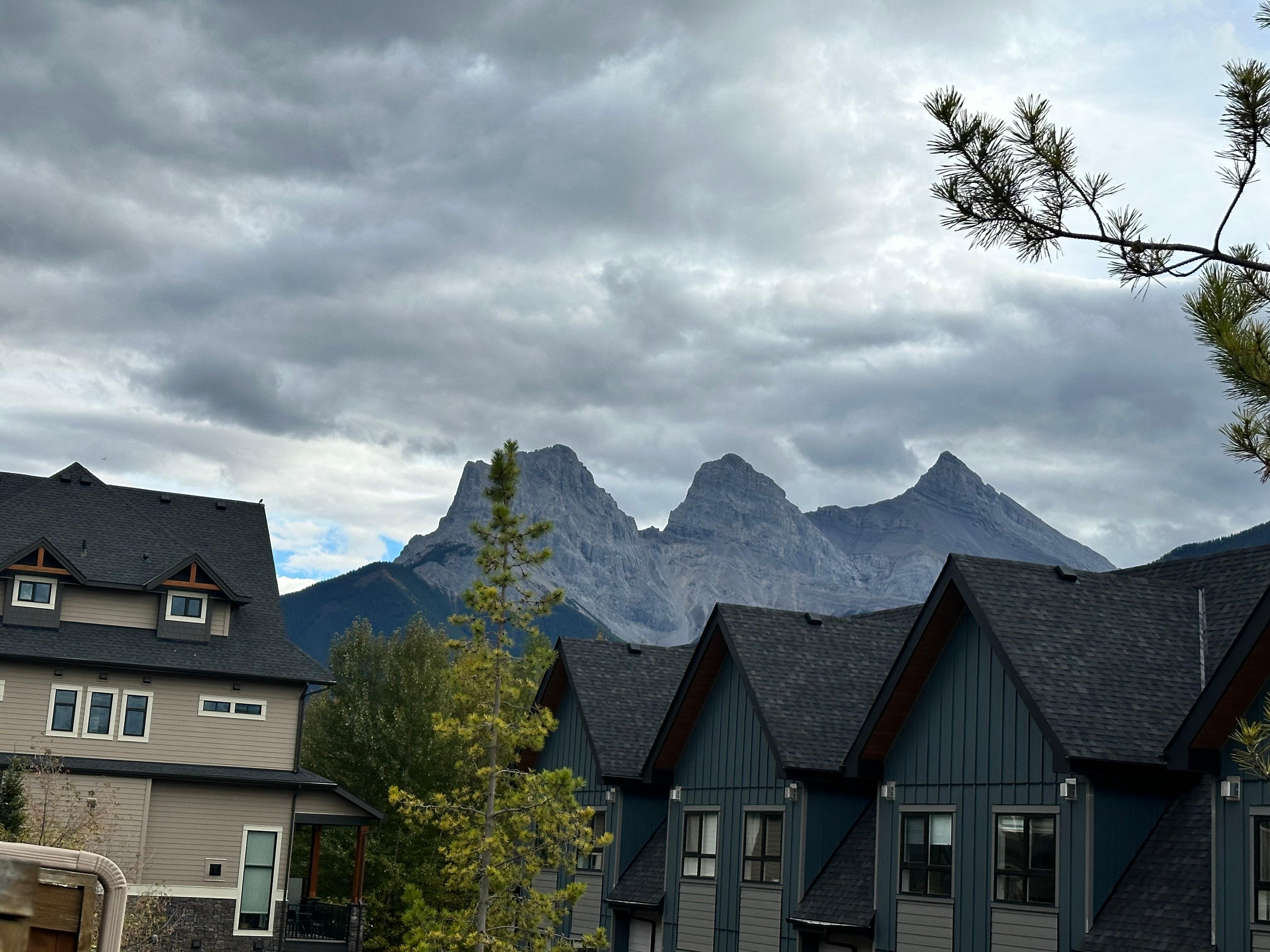 View from our balcony.