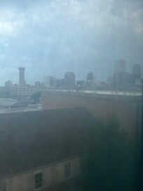 Our 6th floor window view.