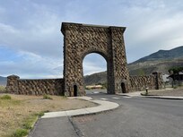 North Entrance (backside) of Yellowstone