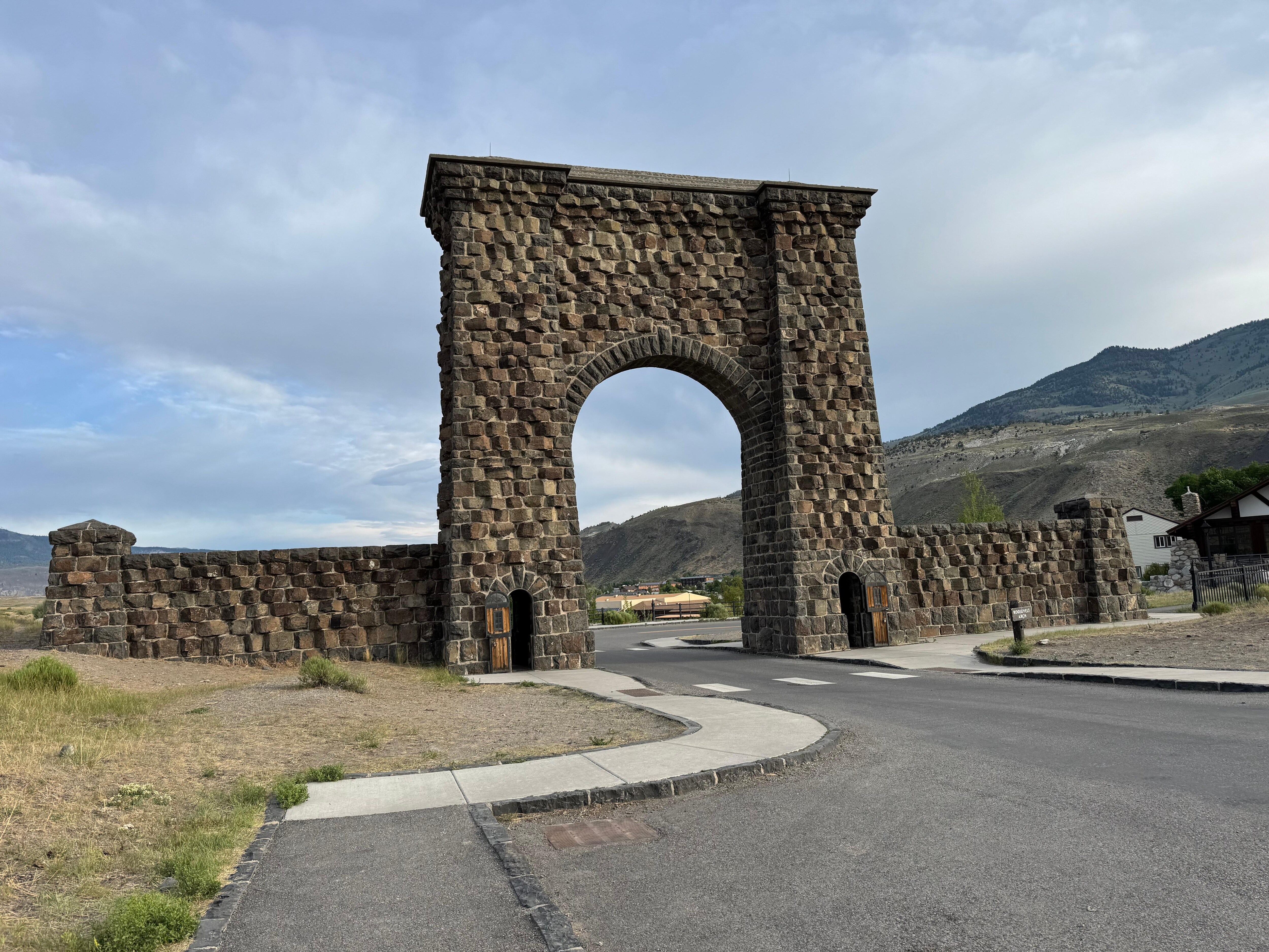 North Entrance (backside) of Yellowstone