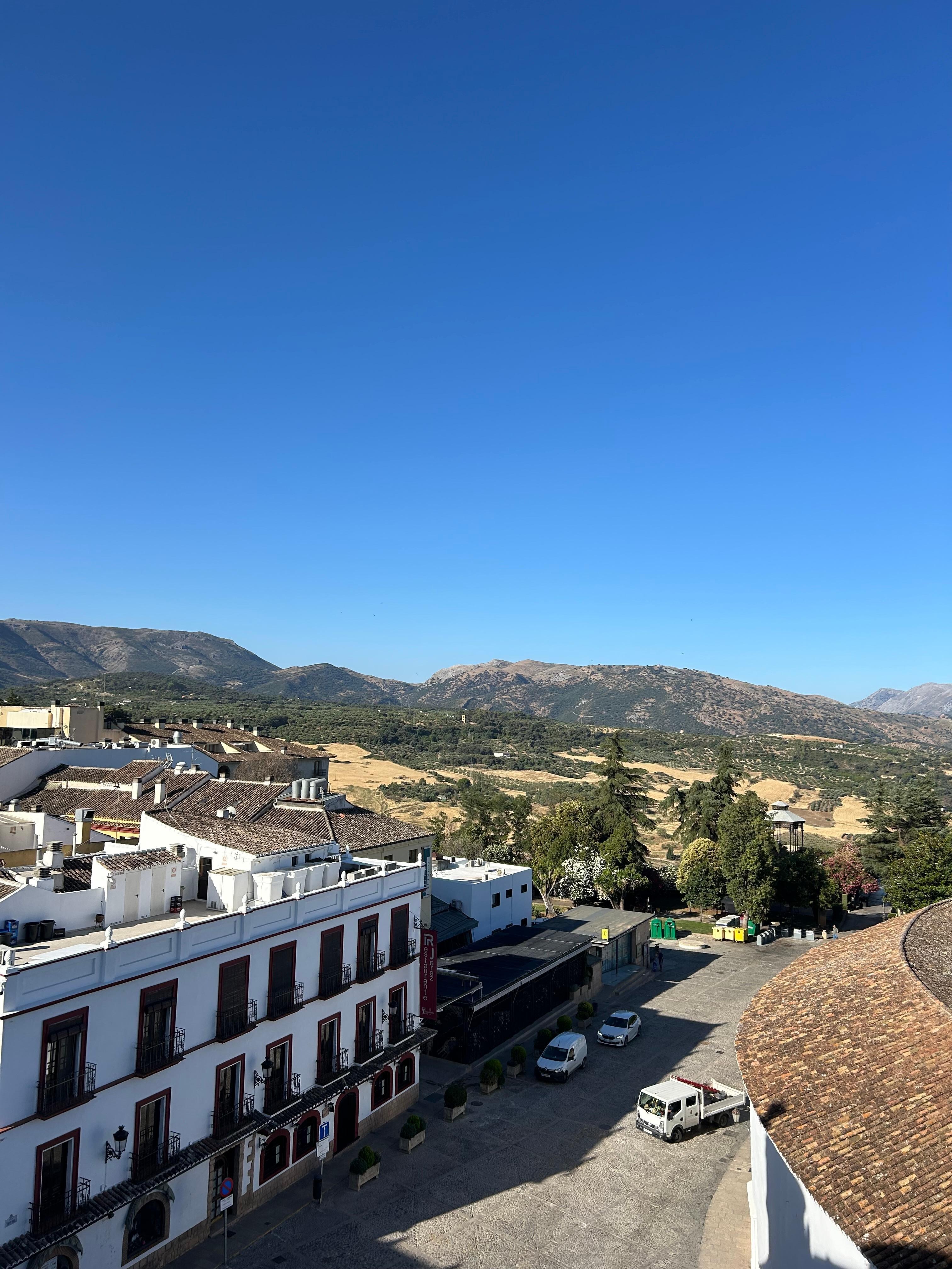 Utsikt från takterassen