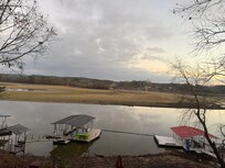 View of dock from porch