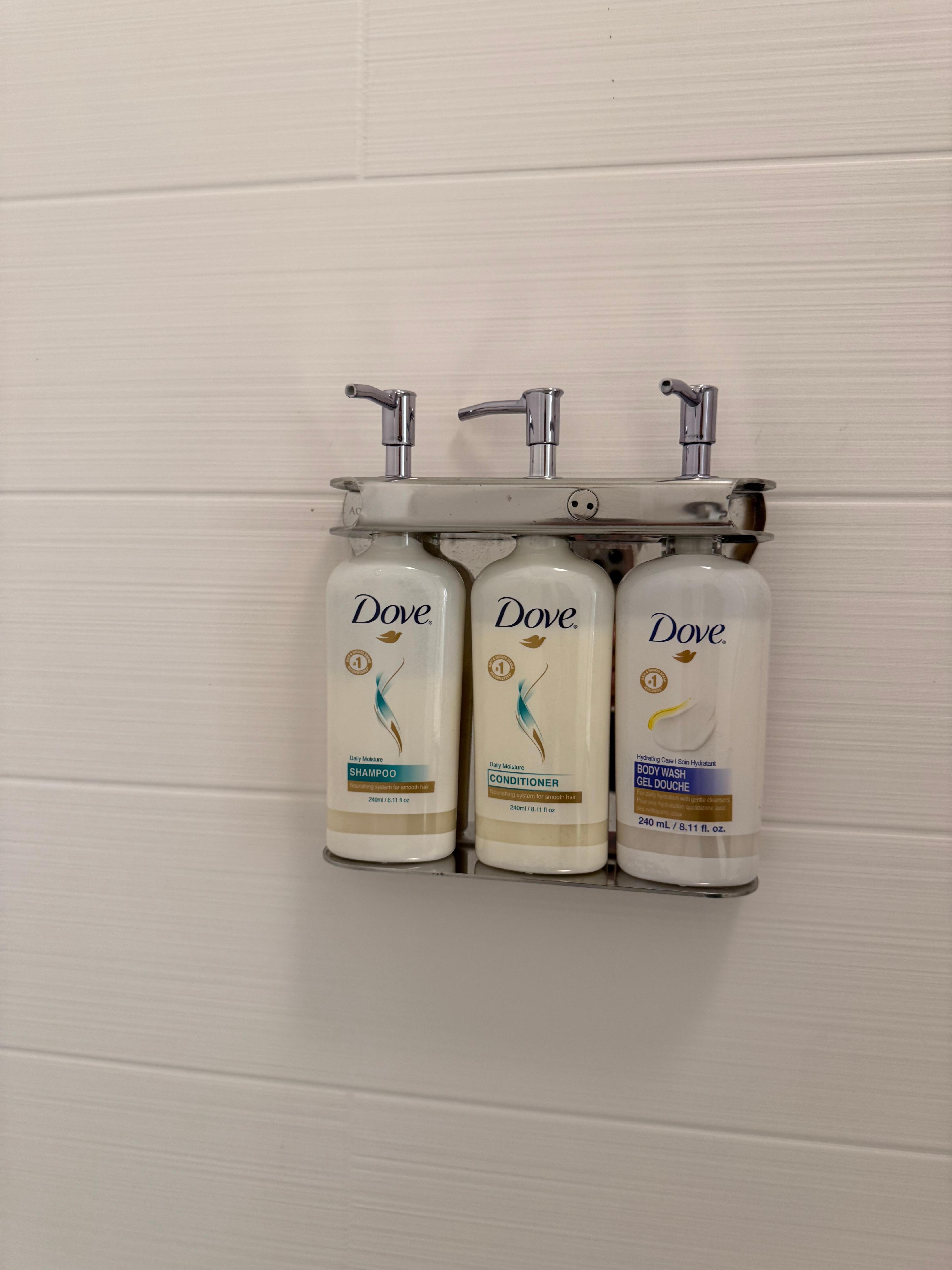Shampoo, conditioner and body wash