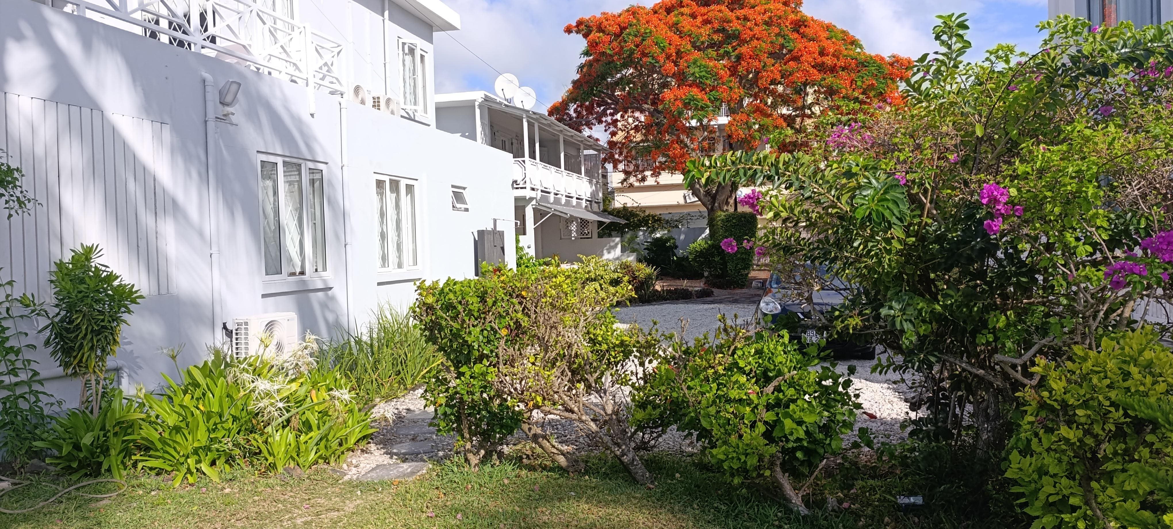 Vue vers l'appartement 