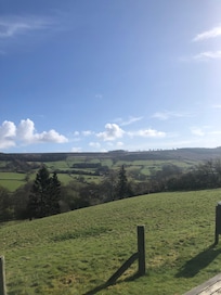 Lovely views from the outside of the pub