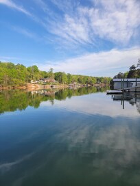 Off the edge of the dock