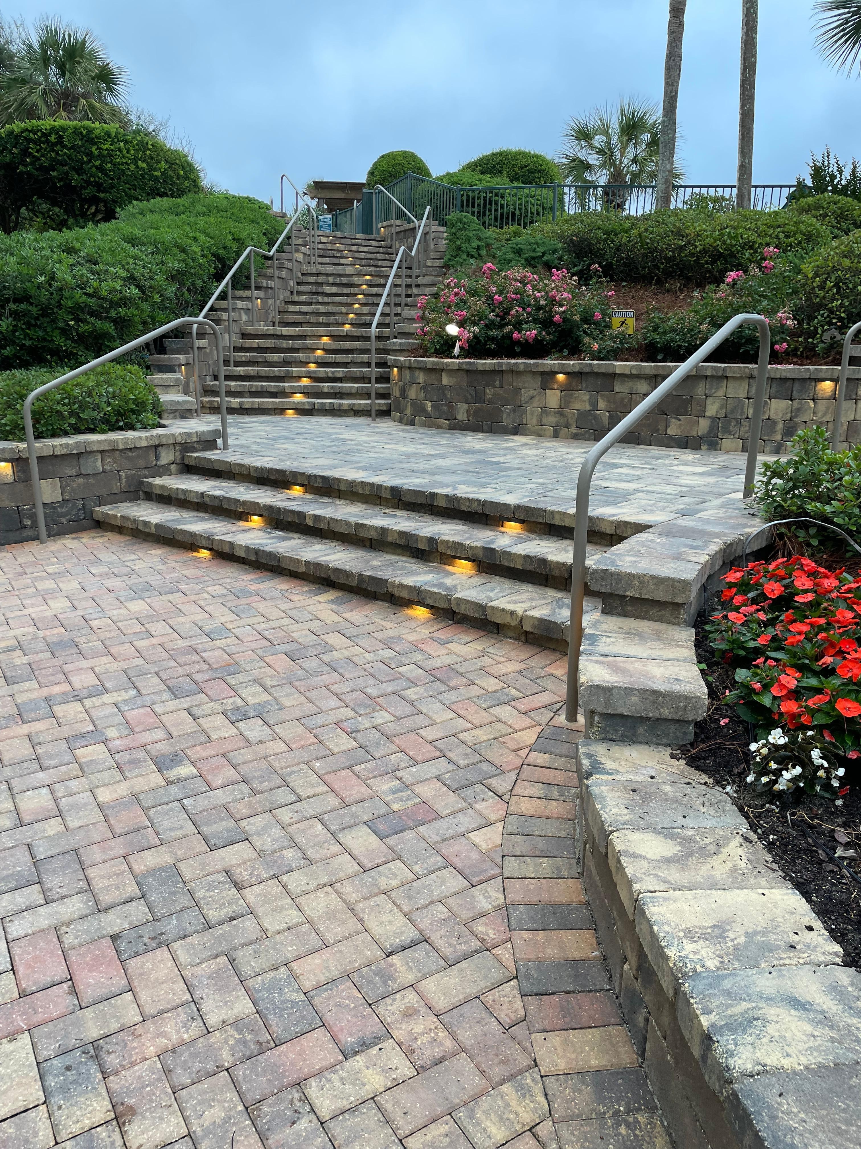 Steps to beach