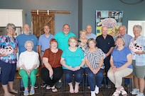 Grandchildren w spouses, plus 2 great-grandchildren of Clara & Steve Hogg
