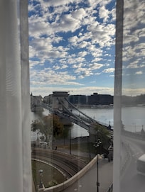 View from the ‘Danube river view’ room