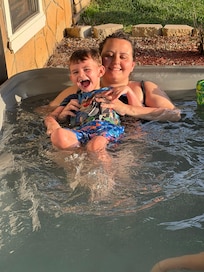 Relaxing hot tub for all