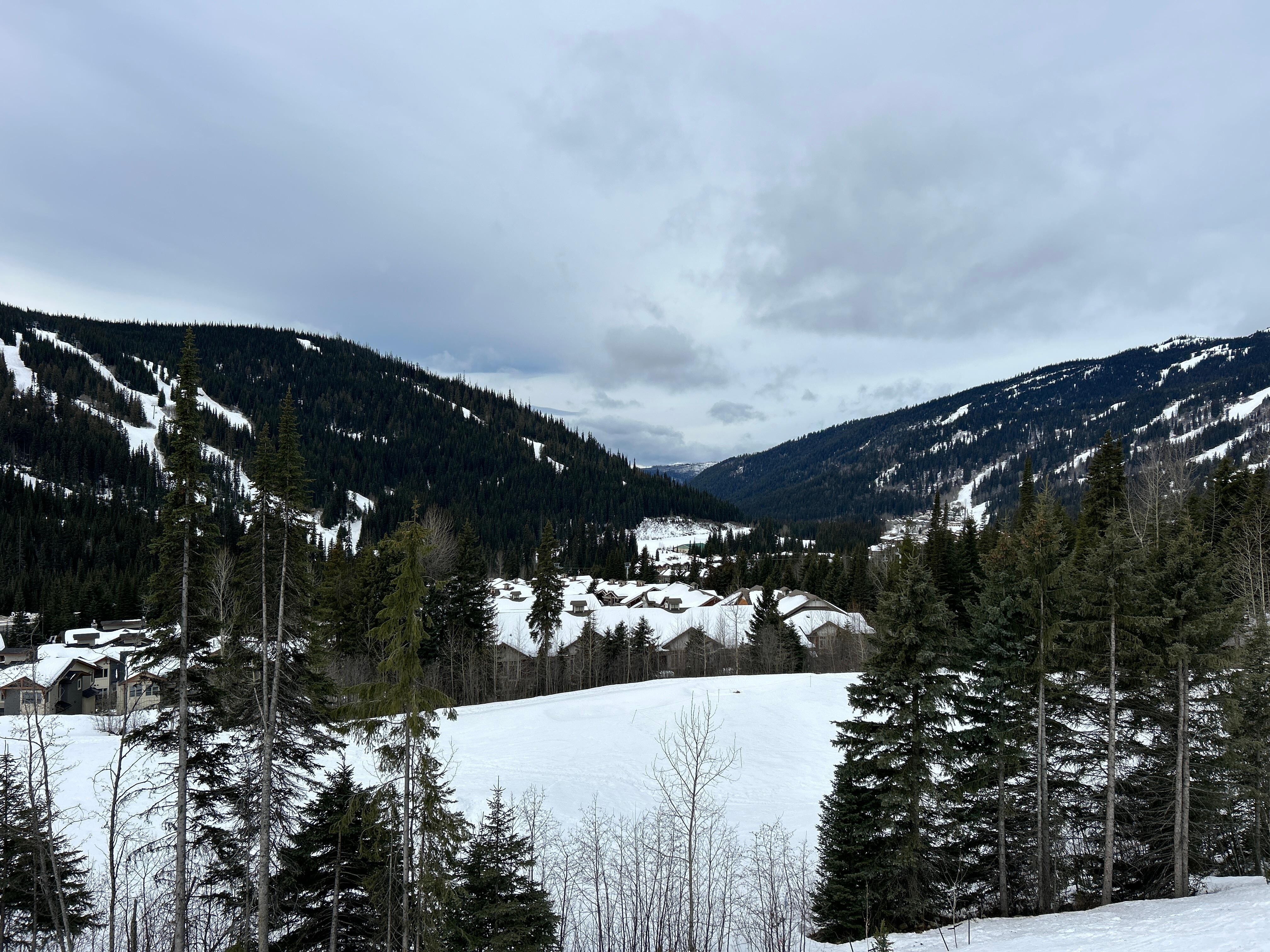 and this is a cloudy day view