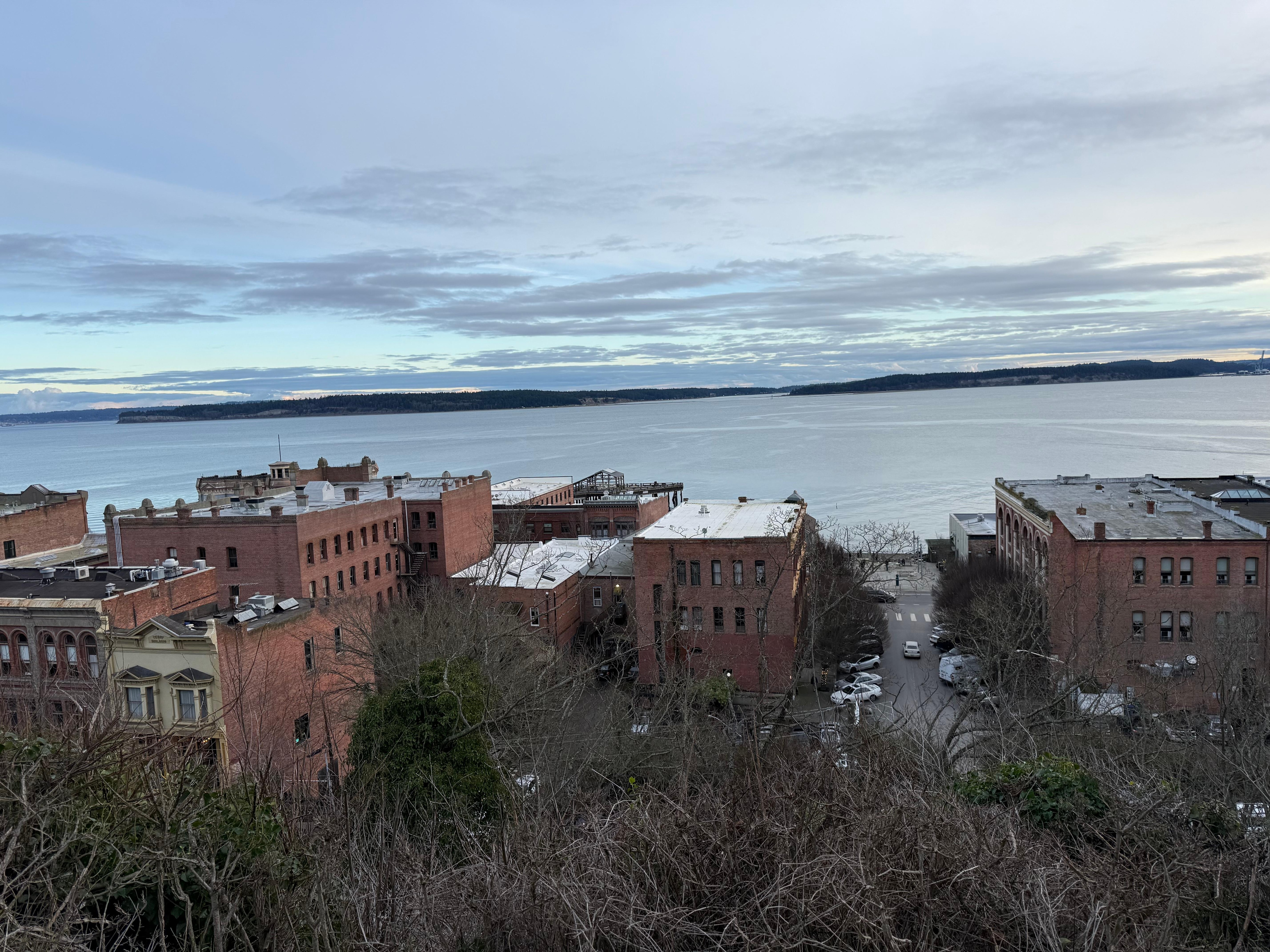 Down the street a couple of blocks.