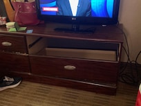 The dresser in my room.