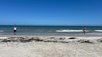 Beautiful, wide, uncrowded beach