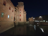 The castle, just a cross from the hotel