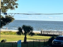 The view from the balcony. It is far better in real life!!