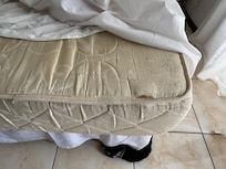 Matelas gauche pour lit double