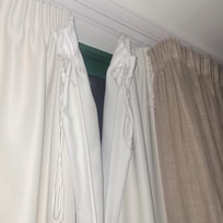 Can't close curtains due to not enough hooks